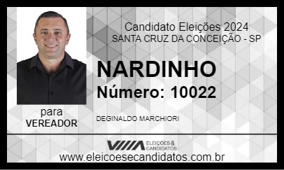 Candidato NARDINHO 2024 - SANTA CRUZ DA CONCEIÇÃO - Eleições