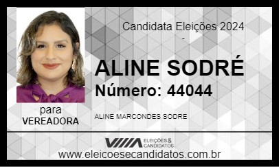 Candidato ALINE SODRÉ 2024 - PERUÍBE - Eleições