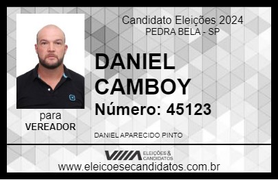 Candidato DANIEL COWBOY 2024 - PEDRA BELA - Eleições