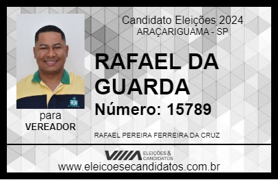 Candidato RAFAEL 2024 - ARAÇARIGUAMA - Eleições