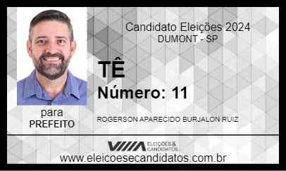 Candidato TÊ 2024 - DUMONT - Eleições