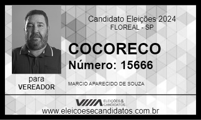 Candidato COCORECO 2024 - FLOREAL - Eleições