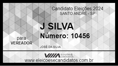 Candidato J SILVA 2024 - SANTO ANDRÉ - Eleições