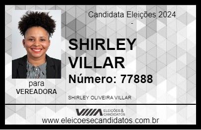 Candidato SHIRLEY VILLAR 2024 - ÁGUAS DE SÃO PEDRO - Eleições