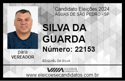 Candidato SILVA 2024 - ÁGUAS DE SÃO PEDRO - Eleições