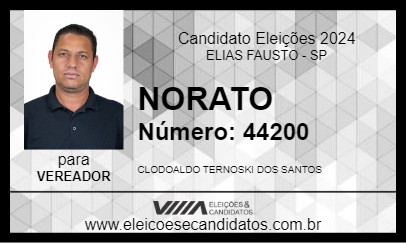 Candidato NORATO 2024 - ELIAS FAUSTO - Eleições