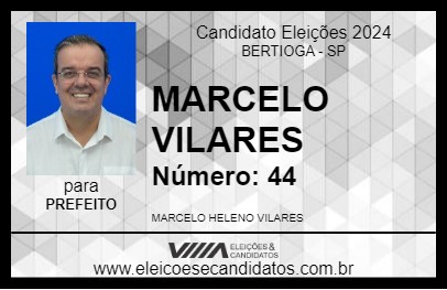 Candidato MARCELO VILARES 2024 - BERTIOGA - Eleições