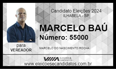 Candidato MARCELO BAÚ 2024 - ILHABELA - Eleições