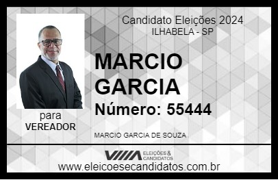 Candidato MARCIO GARCIA 2024 - ILHABELA - Eleições