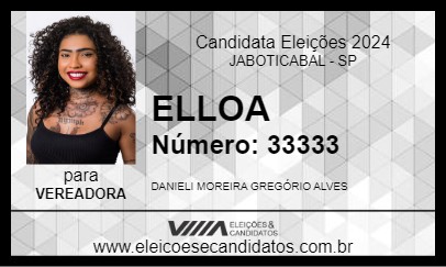 Candidato ELLOA 2024 - JABOTICABAL - Eleições