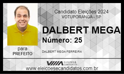 Candidato DALBERT MEGA 2024 - VOTUPORANGA - Eleições