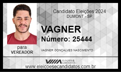 Candidato VAGNER 2024 - DUMONT - Eleições