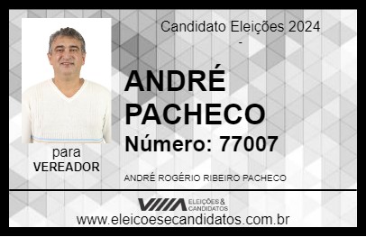 Candidato ANDRÉ PACHECO 2024 - ITAPETININGA - Eleições