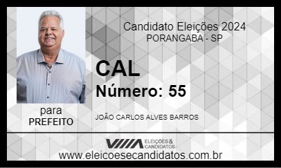 Candidato CAL 2024 - PORANGABA - Eleições