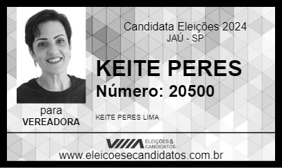 Candidato KEITE PERES 2024 - JAÚ - Eleições