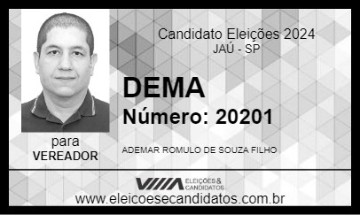 Candidato DEMA 2024 - JAÚ - Eleições