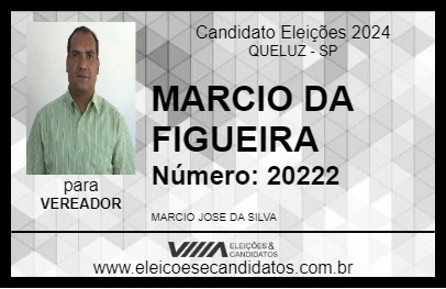 Candidato MARCIO DA FIGUEIRA 2024 - QUELUZ - Eleições