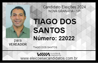 Candidato TIAGO BARBEIRO 2024 - NOVA GRANADA - Eleições