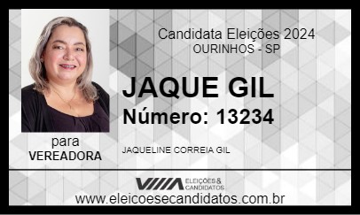 Candidato JAQUE GIL 2024 - OURINHOS - Eleições