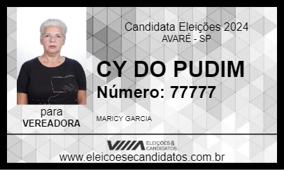 Candidato CY DO PUDIM 2024 - AVARÉ - Eleições