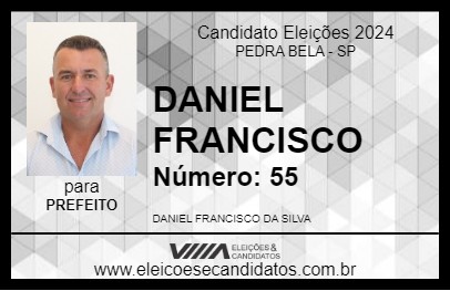 Candidato DANIEL FRANCISCO 2024 - PEDRA BELA - Eleições