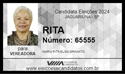 Candidato RITA 2024 - JAGUARIÚNA - Eleições