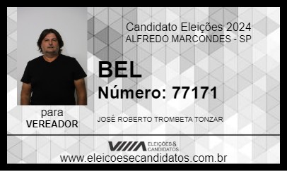 Candidato BEL 2024 - ALFREDO MARCONDES - Eleições