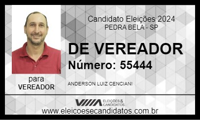 Candidato DE VEREADOR 2024 - PEDRA BELA - Eleições