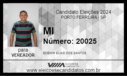 Candidato MI 2024 - PORTO FERREIRA - Eleições