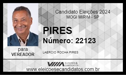 Candidato PIRES 2024 - MOGI MIRIM - Eleições