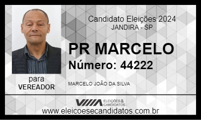 Candidato PR MARCELO 2024 - JANDIRA - Eleições