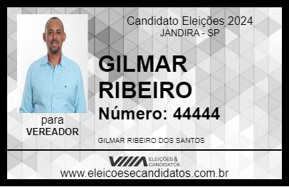 Candidato GILMAR RIBEIRO 2024 - JANDIRA - Eleições