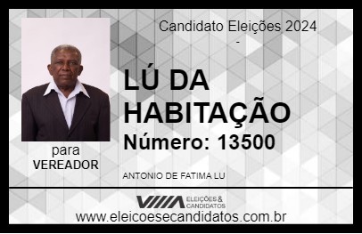 Candidato ANTONIO DE FATIMA LU 2024 - RIO CLARO - Eleições