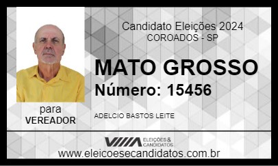 Candidato MATO GROSSO 2024 - COROADOS - Eleições