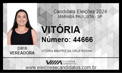 Candidato VITÓRIA 2024 - MARABÁ PAULISTA - Eleições