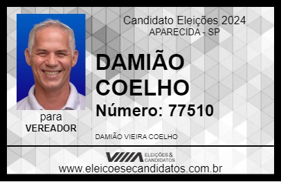 Candidato DAMIÃO COELHO 2024 - APARECIDA - Eleições