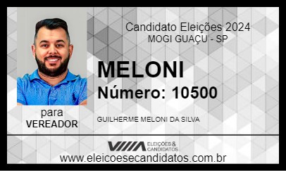 Candidato MELONI 2024 - MOGI GUAÇU - Eleições