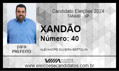 Candidato XANDÃO 2024 - TANABI - Eleições