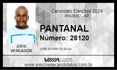 Candidato PANTANAL 2024 - IPAUSSU - Eleições