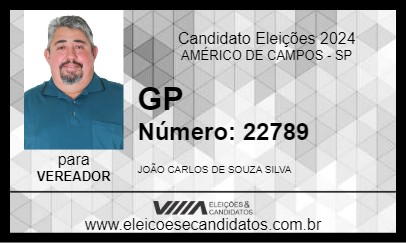 Candidato GP 2024 - AMÉRICO DE CAMPOS - Eleições