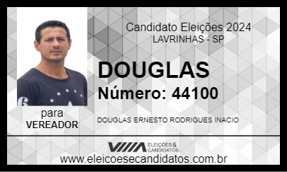 Candidato DOUGLAS 2024 - LAVRINHAS - Eleições