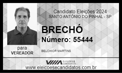 Candidato BRECHÓ 2024 - SANTO ANTÔNIO DO PINHAL - Eleições