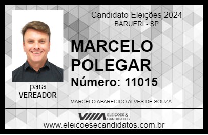 Candidato MARCELO POLEGAR 2024 - BARUERI - Eleições