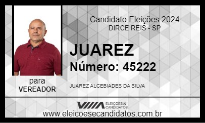 Candidato JUAREZ 2024 - DIRCE REIS - Eleições