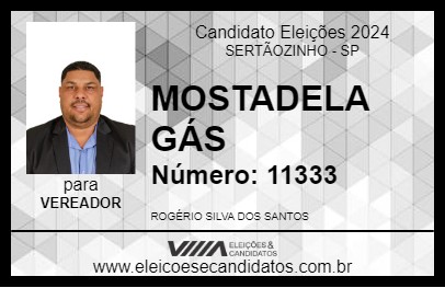 Candidato MORTADELA GÁS 2024 - SERTÃOZINHO - Eleições