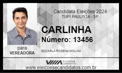 Candidato CARLINHA 2024 - TUPI PAULISTA - Eleições