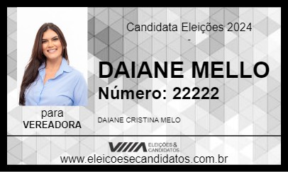 Candidato DAIANE MELLO 2024 - ARTUR NOGUEIRA - Eleições