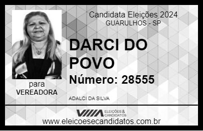 Candidato DARCI DO POVO 2024 - GUARULHOS - Eleições