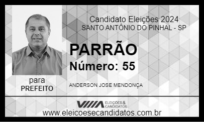 Candidato PARRÃO 2024 - SANTO ANTÔNIO DO PINHAL - Eleições