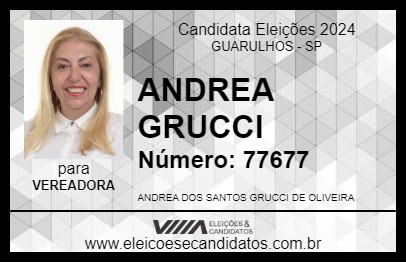 Candidato ANDREA GRUCCI 2024 - GUARULHOS - Eleições